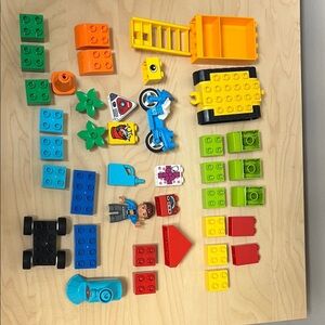 Lego Duplo Bulk Lot with Figures and Vehicles - Toddler toy